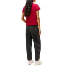 TOMMY JEANS REG ESSENTIAL LOGO 2 TEE EXT T-SHIRT ΜΠΛΟΥΖΑ ΓΥΝΑΙΚΕΙΑ RUBY