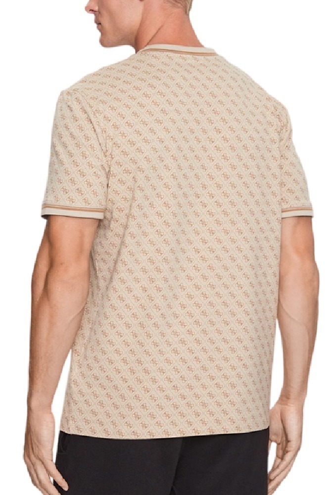 GUESS MARSHALL T-SHIRT ΑΝΔΡΙΚΟ BEIGE