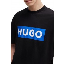 HUGO BOSS NICO JERSEY T-SHIRT ΜΠΛΟΥΖΑ ΑΝΔΡΙΚΗ BLACK