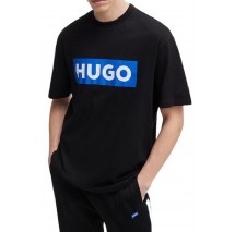 HUGO BOSS NICO JERSEY T-SHIRT ΜΠΛΟΥΖΑ ΑΝΔΡΙΚΗ BLACK