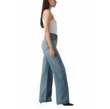 LEVIS RIBCAGE WIDE LEG A60810022  ΠΑΝΤΕΛΟΝΙ ΓΥΝΑΙΚΕΙΟ BLUΕ DENIM