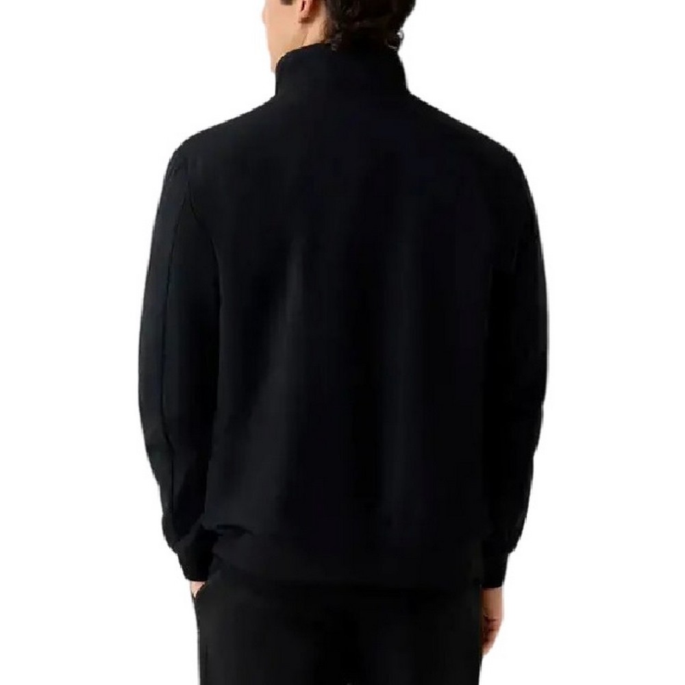 GUESS NEKA ZIPPED JACKET ΜΠΟΥΦΑΝ ΑΝΔΡΙΚΟ BLACK