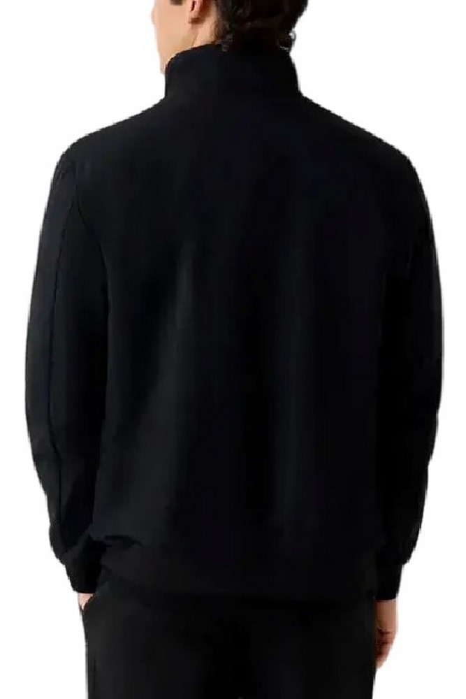 GUESS NEKA ZIPPED JACKET ΜΠΟΥΦΑΝ ΑΝΔΡΙΚΟ BLACK