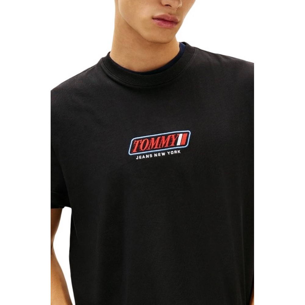 TOMMY JEANS 90S VINTAGE LA T-SHIRT ΜΠΛΟΥΖΑ ΑΝΔΡΙΚΗ BLACK