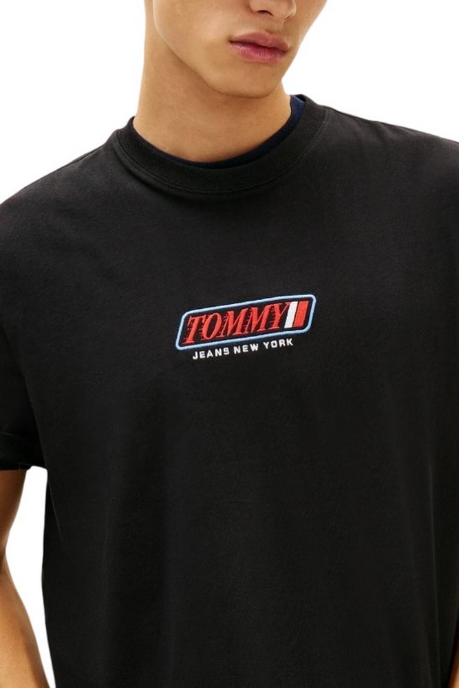 TOMMY JEANS 90S VINTAGE LA T-SHIRT ΜΠΛΟΥΖΑ ΑΝΔΡΙΚΗ BLACK