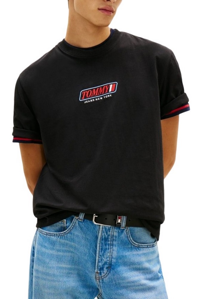 TOMMY JEANS 90S VINTAGE LA T-SHIRT ΜΠΛΟΥΖΑ ΑΝΔΡΙΚΗ BLACK