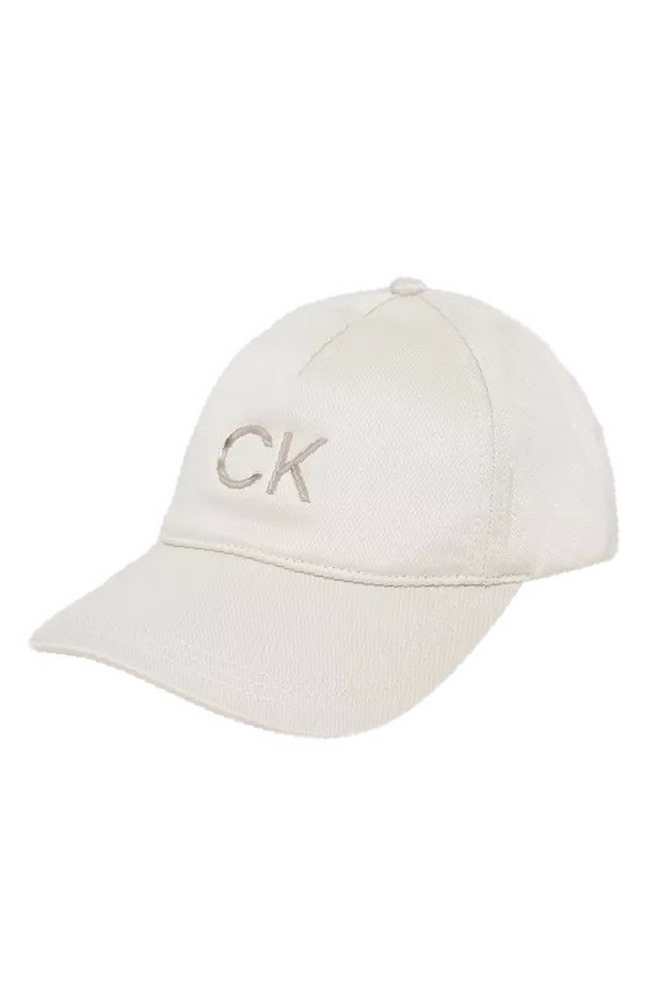 CALVIN KLEIN JEANS RE-LOCK CAP ΚΑΠΕΛΟ ΓΥΝΑΙΚΕΙΟ ECRU