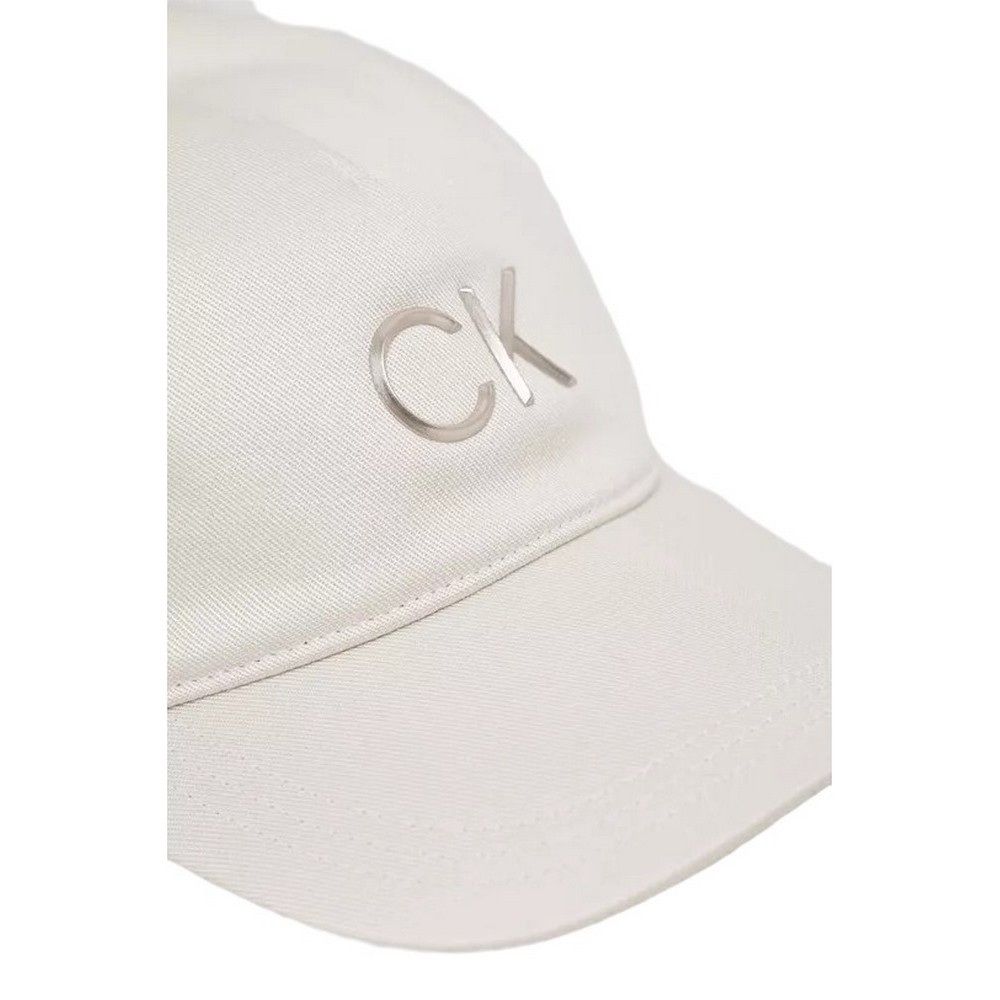 CALVIN KLEIN JEANS RE-LOCK CAP ΚΑΠΕΛΟ ΓΥΝΑΙΚΕΙΟ ECRU