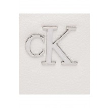 CALVIN KLEIN JEANS MINIMAL MONOGRAM SHOULDER BAG ΤΣΑΝΤΑ ΓΥΝΑΙΚΕΙΑ WHITE