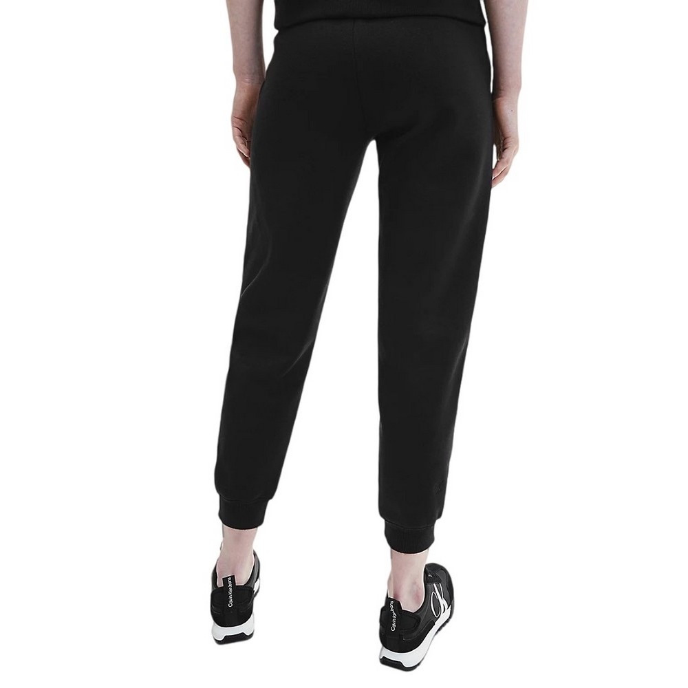 CALVIN KLEIN JEANS MONOGRAM CUFFED JOD PANTS ΠΑΝΤΕΛΟΝΙ ΦΟΡΜΑΣ ΓΥΝΑΙΚΕΙΟ BLACK