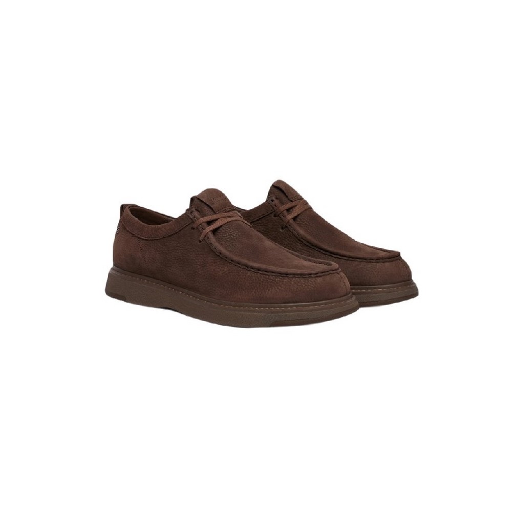 TOMMY HILFIGER COMFORT NUBUCK MOC TOE SHOE ΠΑΠΟΥΤΣΙΑ ΑΝΔΡΙΚΟ BROWN