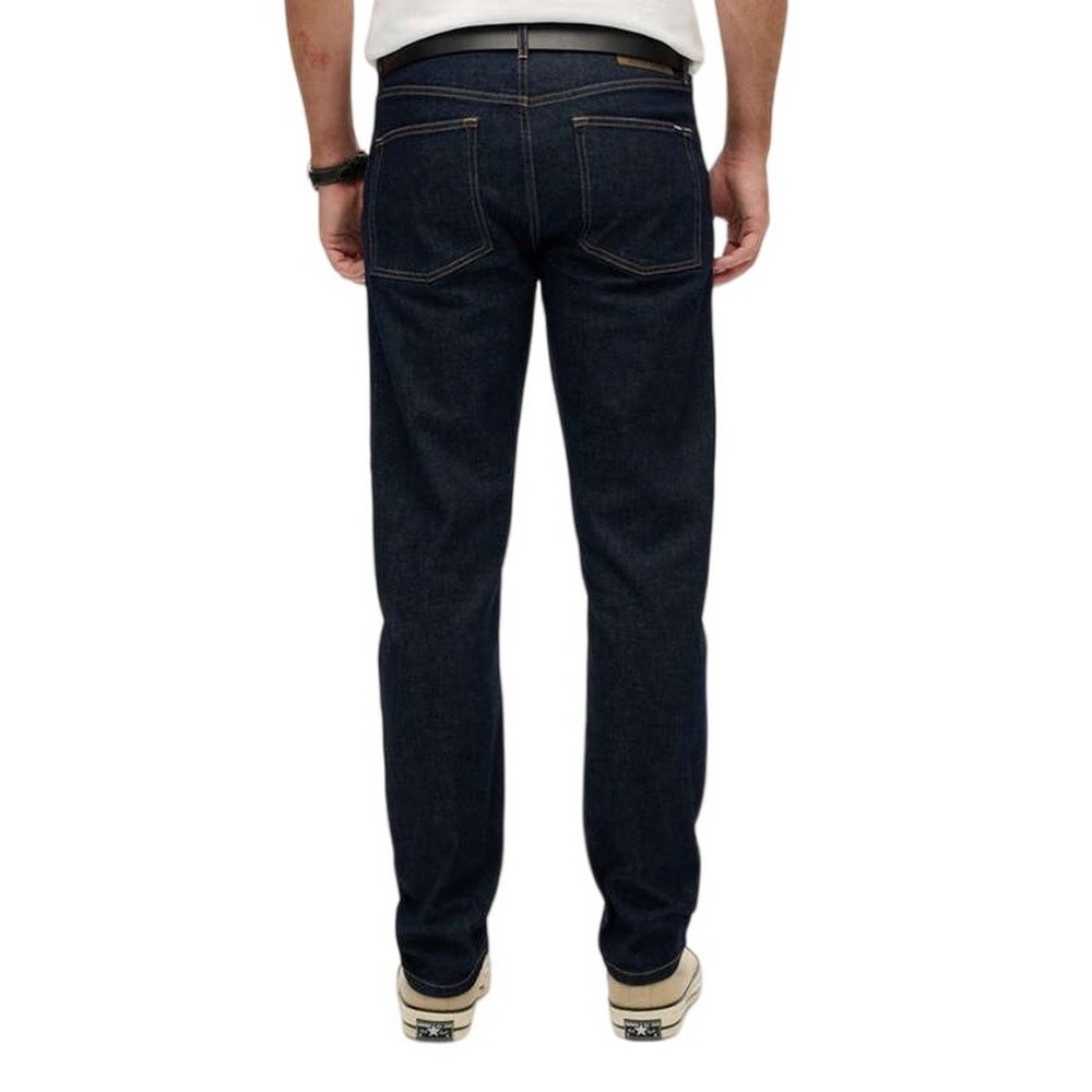 SUPERDRY D1 OVIN VINTAGE SLIM STRAIGHT JEANS ΠΑΝΤΕΛΟΝΙ ΑΝΔΡΙΚΟ BLUΕ DENIM
