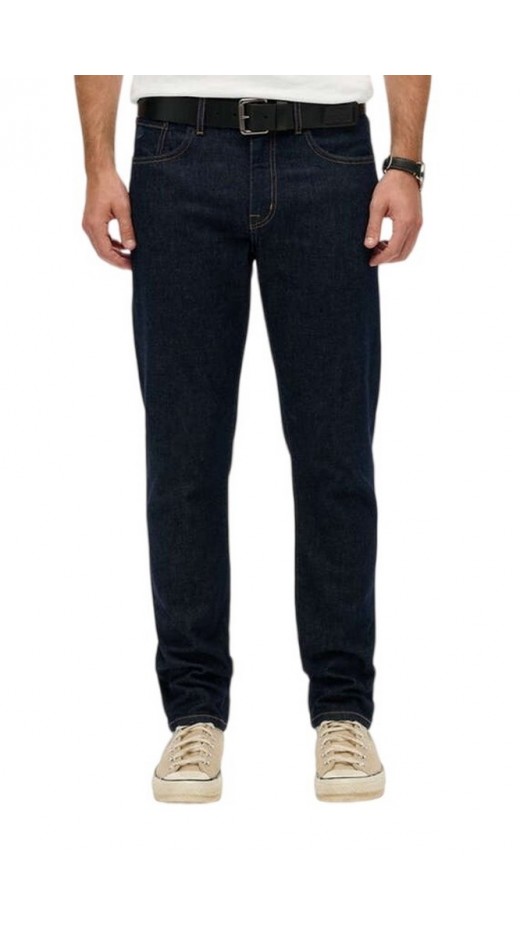 SUPERDRY D1 OVIN VINTAGE SLIM STRAIGHT JEANS ΠΑΝΤΕΛΟΝΙ ΑΝΔΡΙΚΟ BLUΕ DENIM