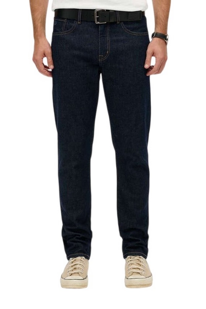 SUPERDRY D1 OVIN VINTAGE SLIM STRAIGHT JEANS ΠΑΝΤΕΛΟΝΙ ΑΝΔΡΙΚΟ BLUΕ DENIM