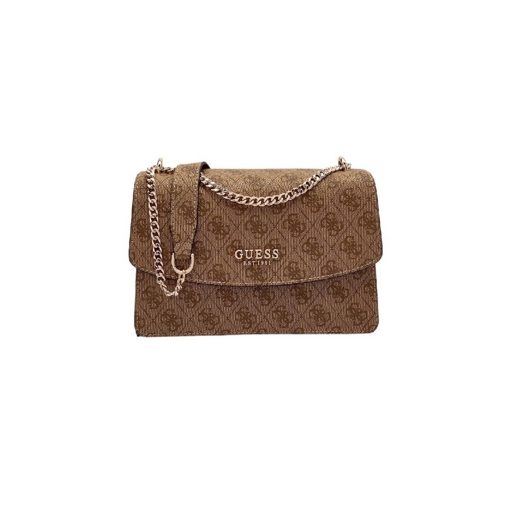 GUESS CALISTA CONVERTIBLE XBODY FLAP ΤΣΑΝΤΑ ΓΥΝΑΙΚΕΙΑ LATTE