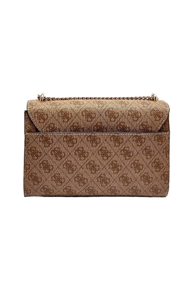 GUESS CALISTA CONVERTIBLE XBODY FLAP ΤΣΑΝΤΑ ΓΥΝΑΙΚΕΙΑ LATTE