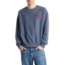 CALVIN KLEIN JEANS PREMIUM TERRY GRP ΦΟΥΤΕΡ ΜΠΛΟΥΖΑ ΑΝΔΡΙΚΗ SLATE GRAY