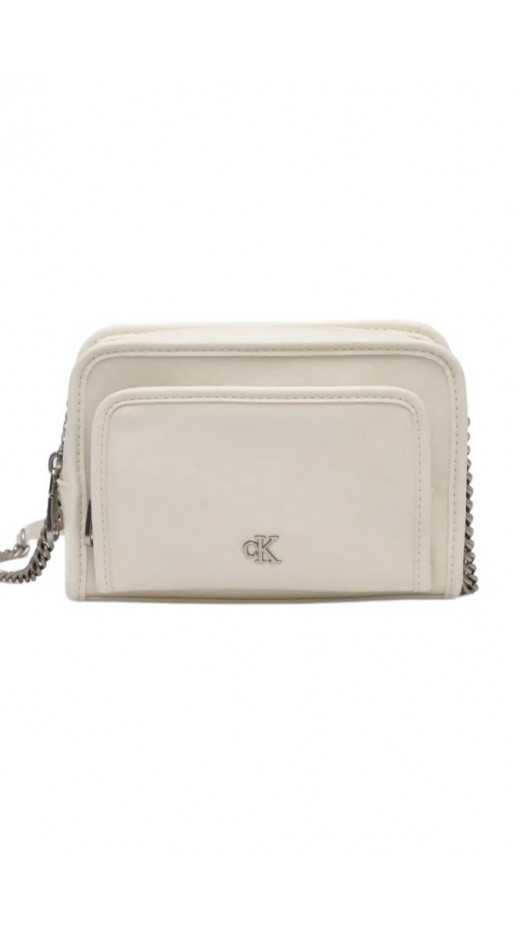 CALVIN KLEIN JEANS UTILITY CAMERA BAG16 ΤΣΑΝΤΑ ΓΥΝΑΙΚΕΙΑ OFF WHITE