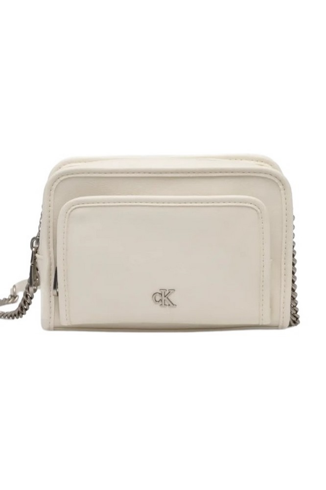 CALVIN KLEIN JEANS UTILITY CAMERA BAG16 ΤΣΑΝΤΑ ΓΥΝΑΙΚΕΙΑ OFF WHITE