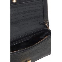 TOMMY HILFIGER HER FLAP W/CHAIN ΤΣΑΝΤΑ ΓΥΝΑΙΚΕΙΑ BLACK