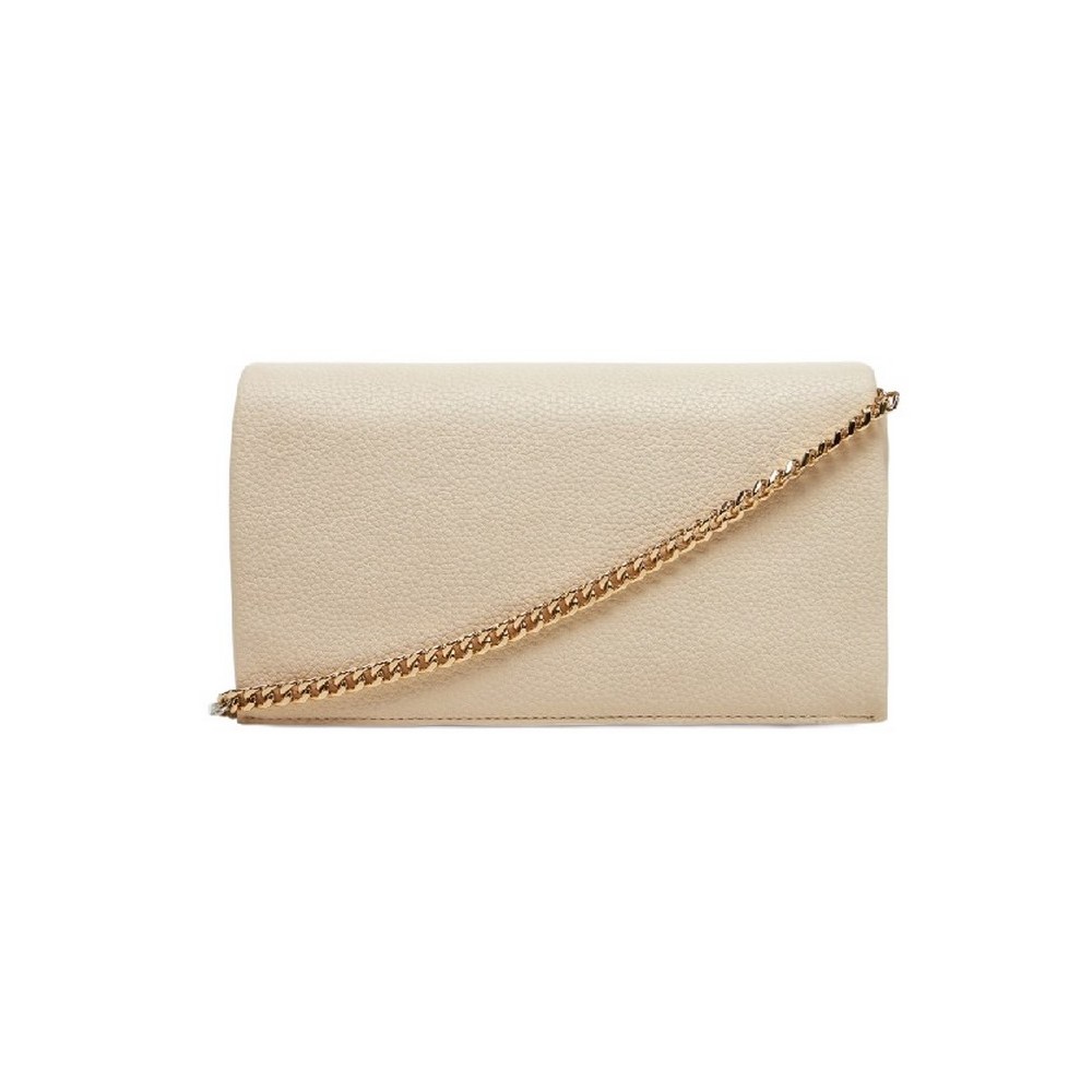 TOMMY HILFIGER HER FLAP W/CHAIN ΤΣΑΝΤΑ ΓΥΝΑΙΚΕΙΑ OFF WHITE