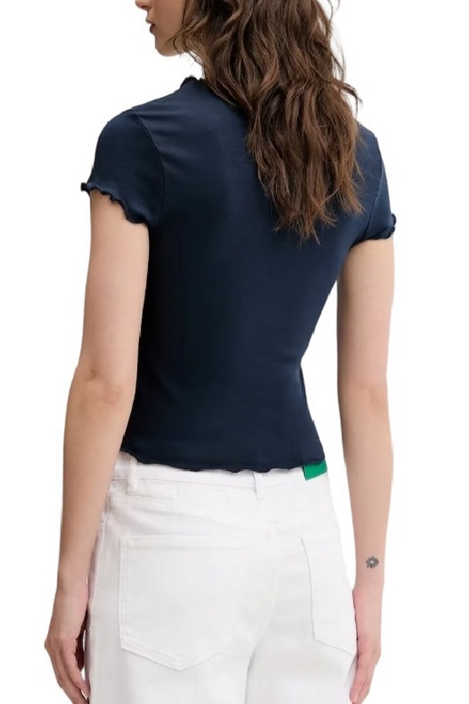 TOMMY JEANS SH SLIM BABYLOCK TEE EXT ΜΠΛΟΥΖΑ ΓΥΝΑΙΚΕΙΑ DARK NAVY