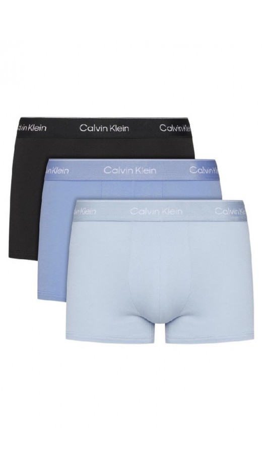 CALVIN KLEIN TRUNK 3PK ΕΣΩΡΟΥΧΟ ΑΝΔΡΙΚΟ BLUE/BLACK
