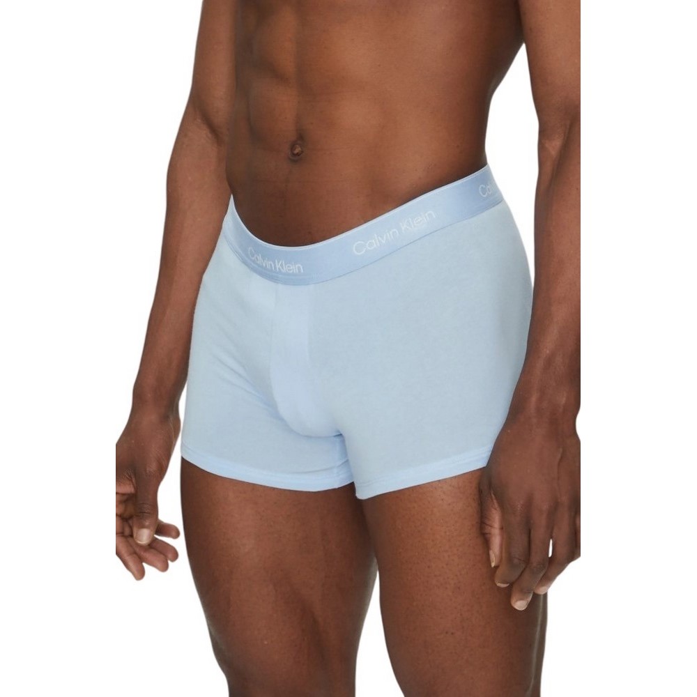 CALVIN KLEIN TRUNK 3PK ΕΣΩΡΟΥΧΟ ΑΝΔΡΙΚΟ BLUE/BLACK