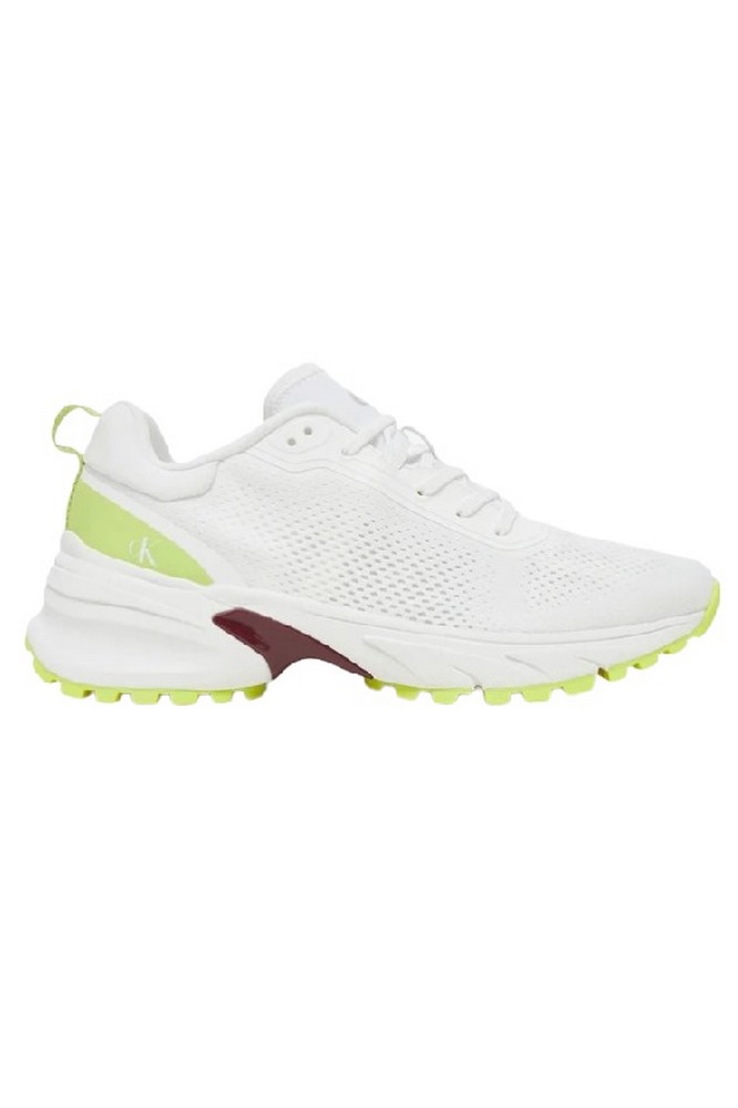CALVIN KLEIN JEANS HIKE RUNNER MG FLY KNIT ΠΑΠΟΥΤΣΙ ΓΥΝΑΙΚΕΙΟ WHITE