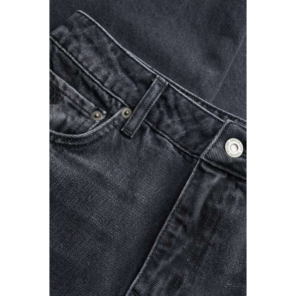SUPERDRY D1 OVIN MID RISE WIDE LEG JEAN ΠΑΝΤΕΛΟΝΙ ΓΥΝΑΙΚΕΙΟ BLACK