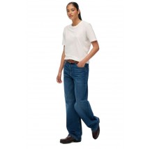 SUPERDRY D1 OVIN MID RISE WIDE LEG JEAN ΠΑΝΤΕΛΟΝΙ ΓΥΝΑΙΚΕΙΟ BLUΕ DENIM