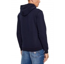 GUESS BEAU HOODIE SWEATSHI ΦΟΥΤΕΡ ΑΝΔΡΙΚΟ NAVY