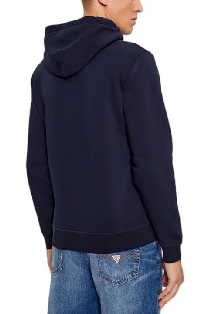 GUESS BEAU HOODIE SWEATSHI ΦΟΥΤΕΡ ΑΝΔΡΙΚΟ NAVY