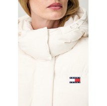 TOMMY JEANS CRP ALASKA PUFFER ΜΠΟΥΦΑΝ ΓΥΝΑΙΚΕΙΟ OFF WHITE