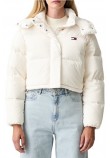 TOMMY JEANS CRP ALASKA PUFFER ΜΠΟΥΦΑΝ ΓΥΝΑΙΚΕΙΟ OFF WHITE