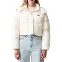 TOMMY JEANS CRP ALASKA PUFFER ΜΠΟΥΦΑΝ ΓΥΝΑΙΚΕΙΟ OFF WHITE