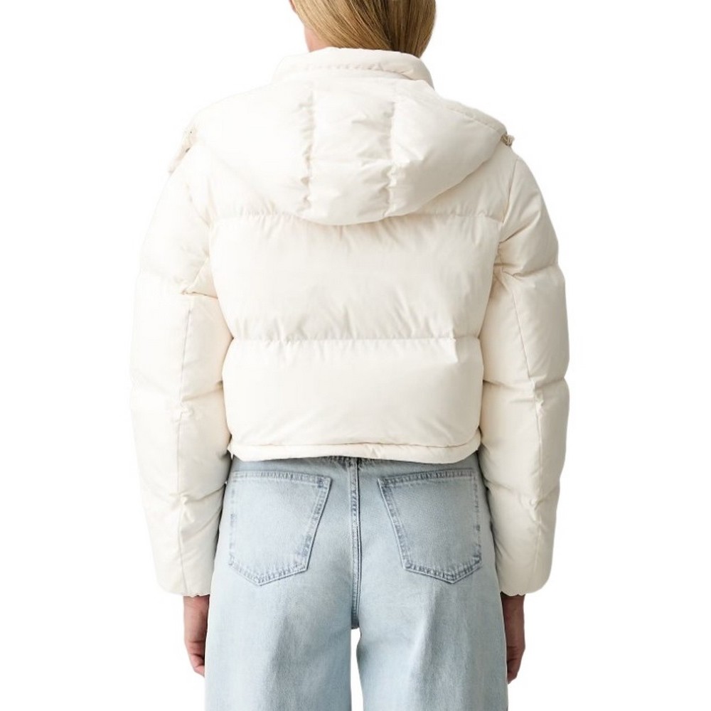TOMMY JEANS CRP ALASKA PUFFER ΜΠΟΥΦΑΝ ΓΥΝΑΙΚΕΙΟ OFF WHITE
