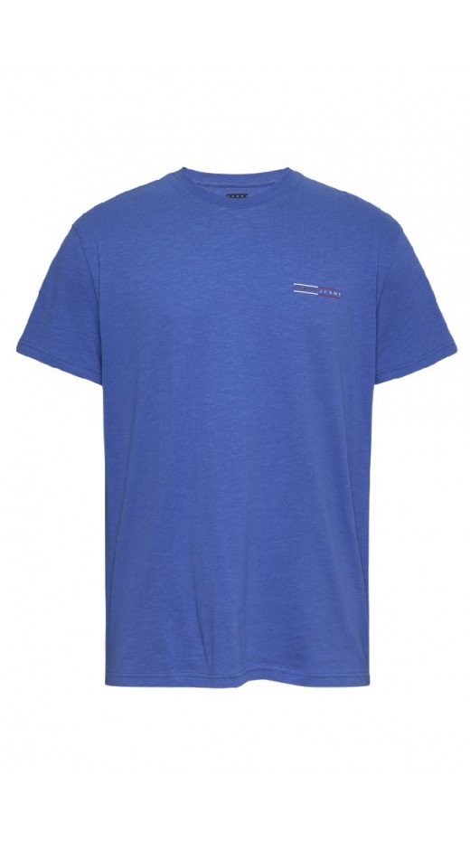 TOMMY JEANS REG GRAPHIC SLUB TEE EXT T-SHIRT ΜΠΛΟΥΖΑ ΑΝΔΡΙΚΗ BLUE