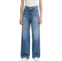 TOMMY JEANS CLAIRE HR WD BI0134 ΠΑΝΤΕΛΟΝΙ ΓΥΝΑΙΚΕΙΟ BLUΕ DENIM