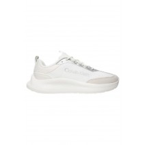 CALVIN KLEIN LIGHT EVA RUNNER NYL SUE ΠΑΠΟΥΤΣΙ ΓΥΝΑΙΚΕΙΟ WHITE/SILVER