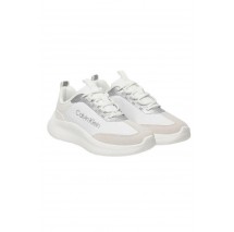 CALVIN KLEIN LIGHT EVA RUNNER NYL SUE ΠΑΠΟΥΤΣΙ ΓΥΝΑΙΚΕΙΟ WHITE/SILVER