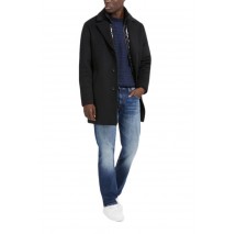 GUESS REMOVEBLE BIB COAT ΠΑΛΤΟ ΑΝΔΡΙΚΟ BLACK