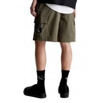 CALVIN KLEIN JEANS CARGO SHORT ΒΕΡΜΟΥΔΑ ΑΝΔΡΙΚΗ OLIVE