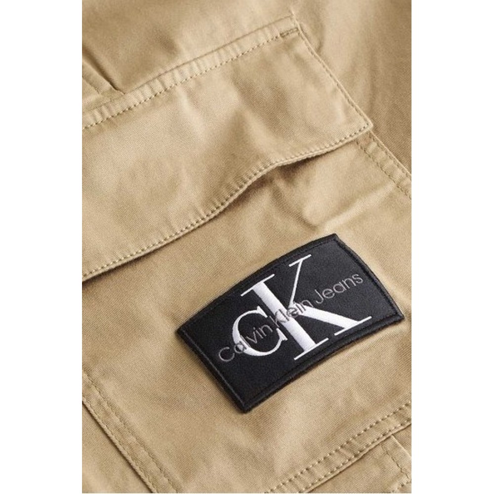 CALVIN KLEIN JEANS CARGO SHORT ΒΕΡΜΟΥΔΑ ΑΝΔΡΙΚΗ BEIGE