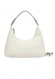 CALVIN  KLEIN FOIL LOGO SHOULDER BAG ΤΣΑΝΤΑ ΓΥΝΑΙΚΕΙΑ WHITE