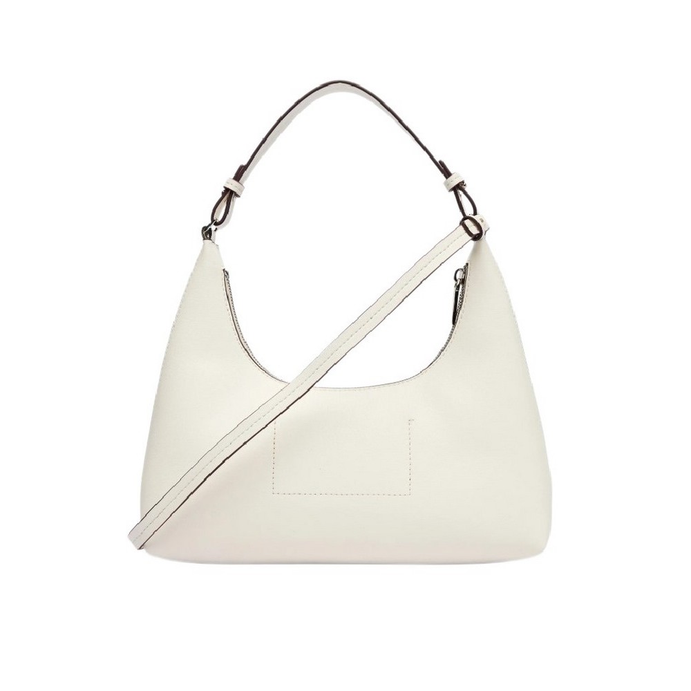 CALVIN  KLEIN FOIL LOGO SHOULDER BAG ΤΣΑΝΤΑ ΓΥΝΑΙΚΕΙΑ WHITE