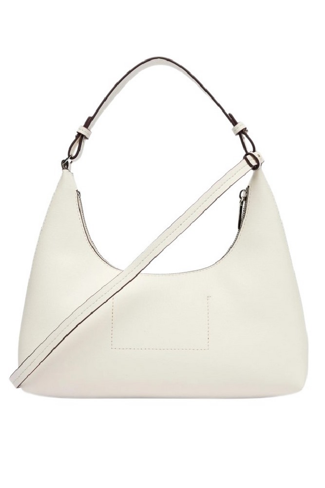 CALVIN  KLEIN FOIL LOGO SHOULDER BAG ΤΣΑΝΤΑ ΓΥΝΑΙΚΕΙΑ WHITE