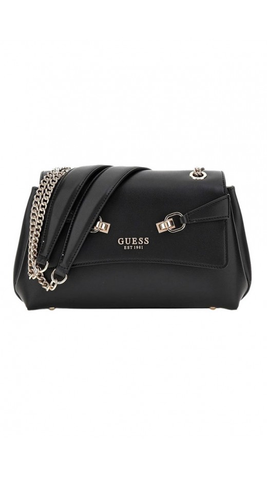 GUESS LORELEI CONVERTIBLE XBODY FLAP ΤΣΑΝΤΑ ΓΥΝΑΙΚΕΙΑ BLACK