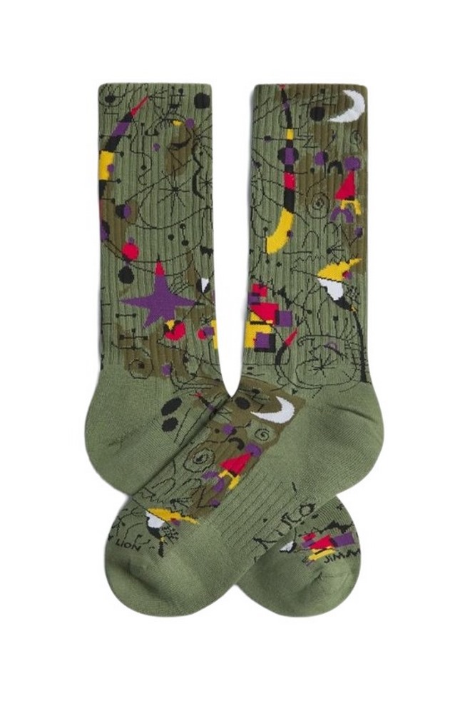JIMMY LION ATHLETIC MIRO ACROBATIC DANCERS ΚΑΛΤΣΕΣ UNISEX GREEN