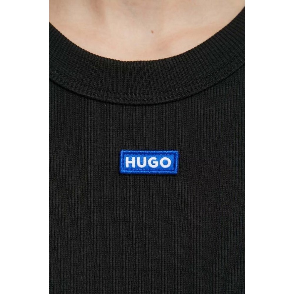 HUGO BOSS JERSEY BABY TEE B T-SHIRT ΜΠΛΟΥΖΑ ΓΥΝΑΙΚΕΙΑ BLACK